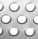 Chapas perforadas de hierro — Central de Enrejados