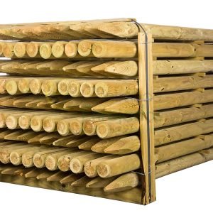 Poste de madera — Central de Enrejados